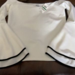 Awesome BarIII mid drift blouse. Major fashion statement!!